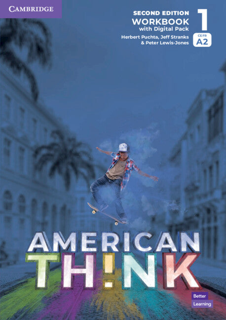 American think 2ed workbook with digital pack level 1. American Think