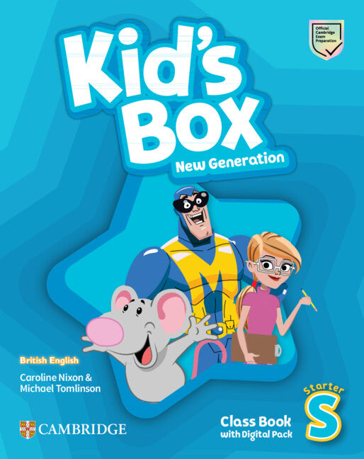 American kids box 3ed students book with digital pack starter. Kids box