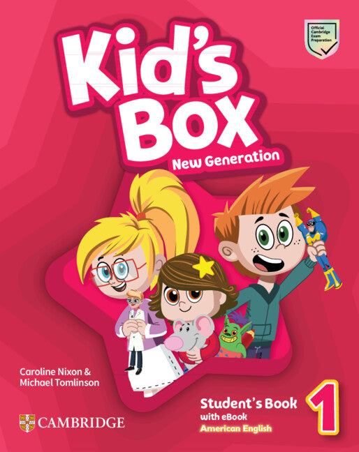 American kids box 3ed students book with ebook level 1. Kids box
