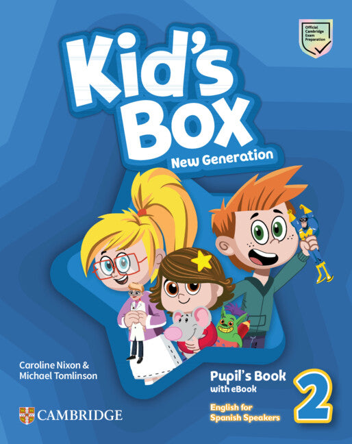 American kids box 3ed students book with ebook level 2. Kids box