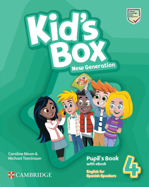 American kids box 3ed students book with ebook level 4. Kids box