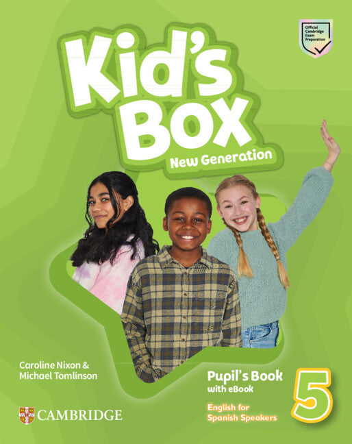 American kids box 3ed students book with ebook level 5. Kids box
