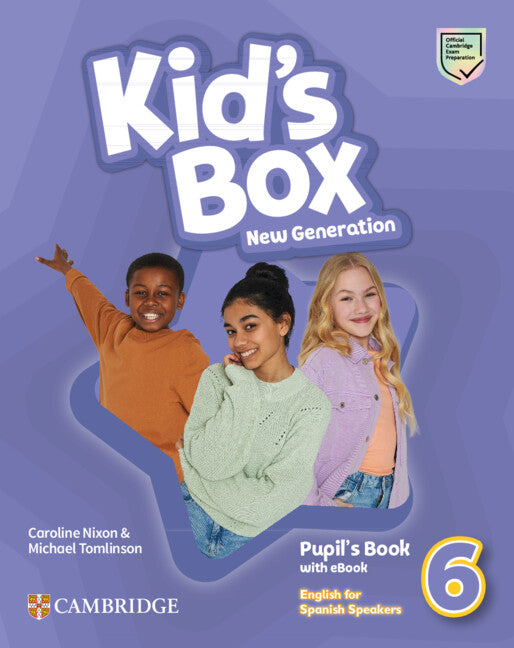 American kids box 3ed students book with ebook level 6. Kids box
