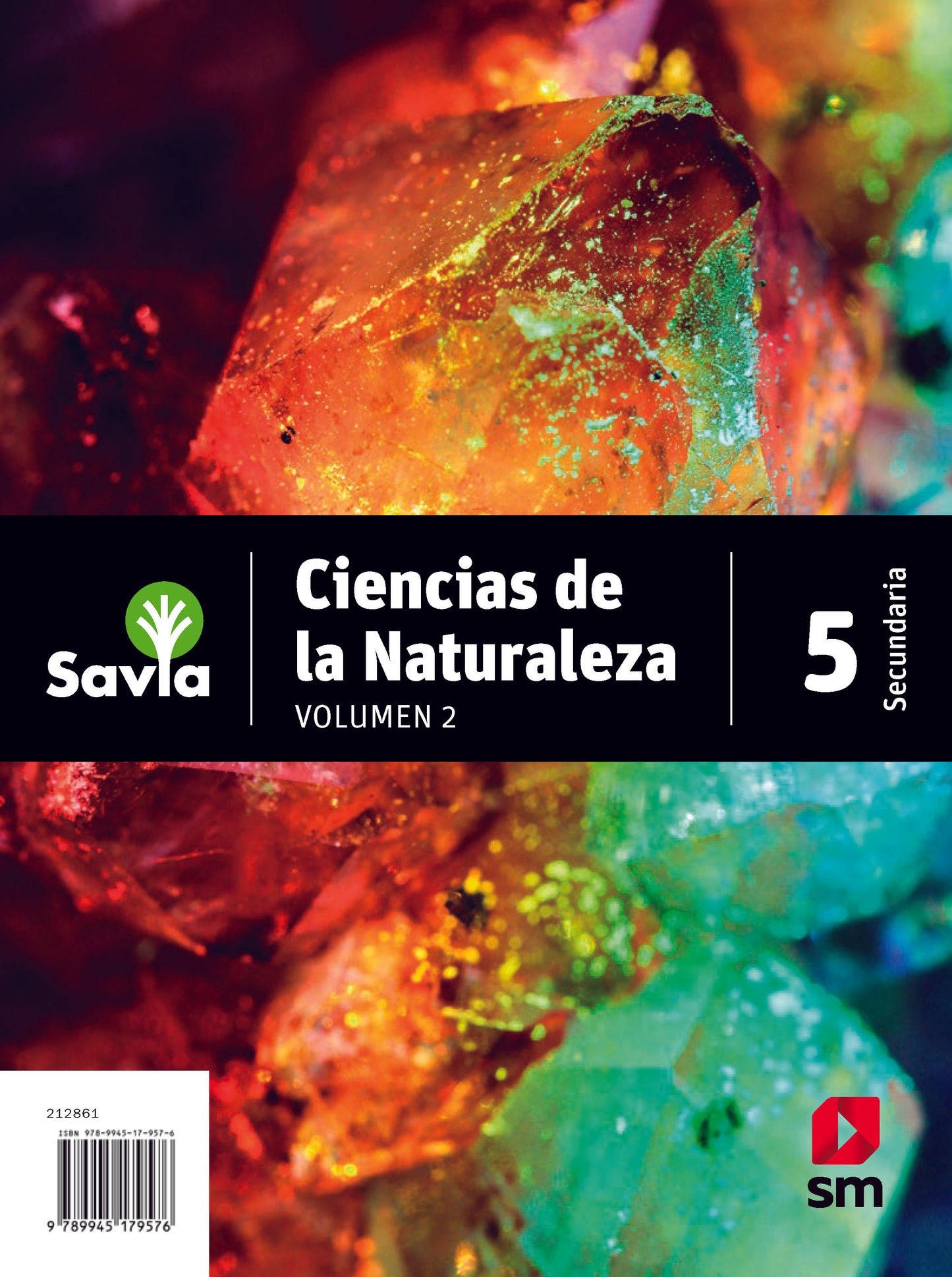 Set Ciencias de la Naturaleza 5 - volumen I y II. Savia