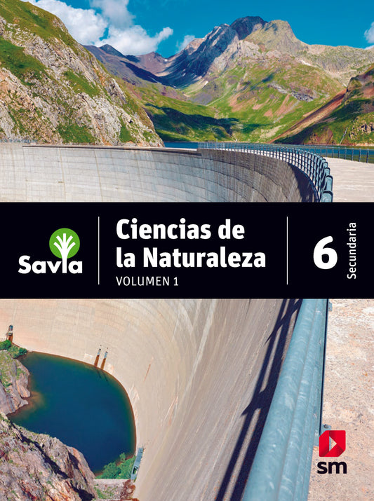 Set Ciencias de la Naturaleza 6 - volumen I y II. Savia