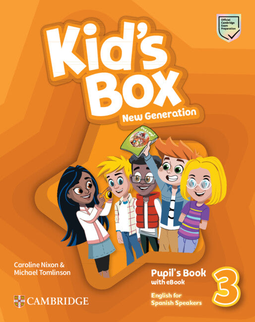 American kids box 3ed students book with ebook level 3. Kids box