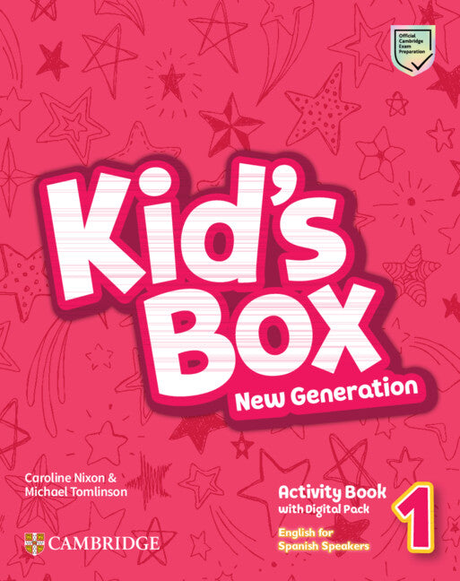 American kids box 3ed workbook with digital pack level 1. Kids box