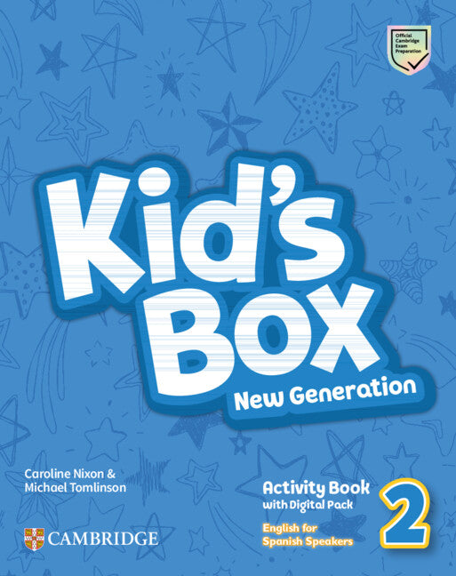American kids box 3ed workbook with digital pack level 2. Kids box